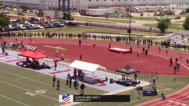 6A Girls 4x100 Relay Prelims Heat 2