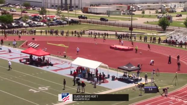 5A Boys 4x100 Relay Prelims Heat 1