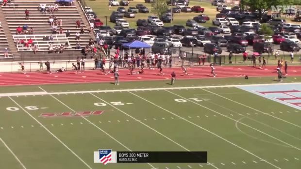 6A Boys 300 Hurdles Prelims Heat 1