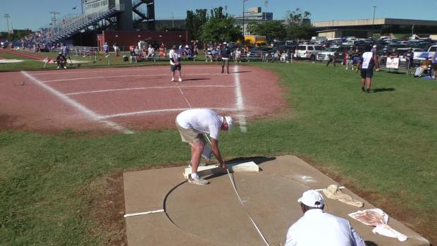 1A Boys Shot Put Finals Flight 1