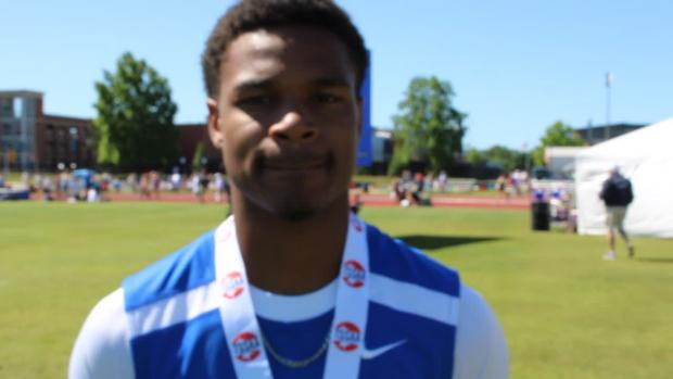 Melvin Yates, Harding - Class A High Jump Champion
