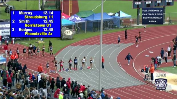 3A Girls 100 Prelims Heat 3