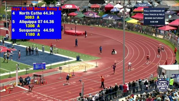 2A Boys 4x100 Relay Finals Section 4