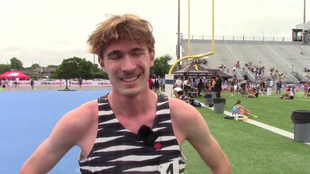 Ian Larkin collects Section 4 and overall event victory