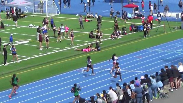 Girls 100 Prelims Heat 10