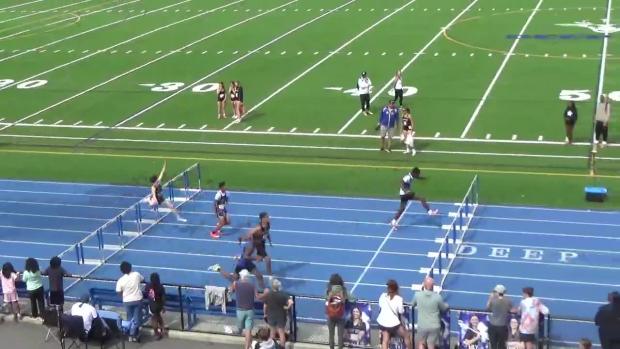 Boys 100 Hurdles Prelims Heat 2