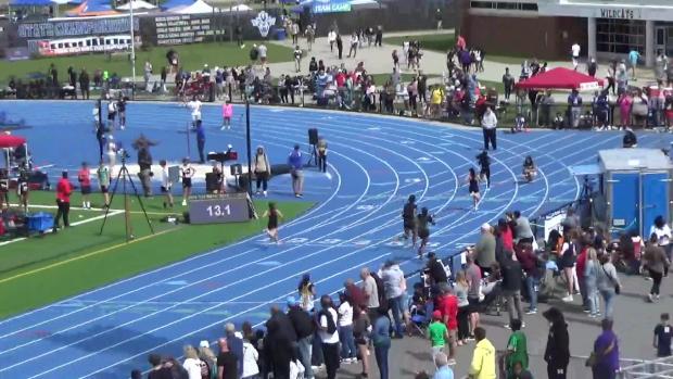 Girls 100 Prelims Heat 2