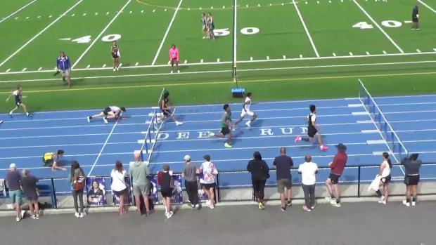 Boys 100 Hurdles Prelims Heat 4