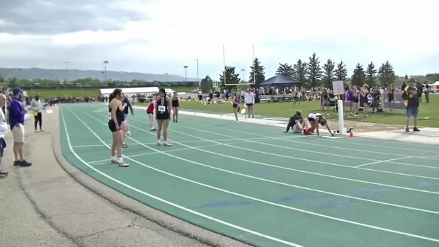 2A Girls Sprint Medley Relay Finals Section 2