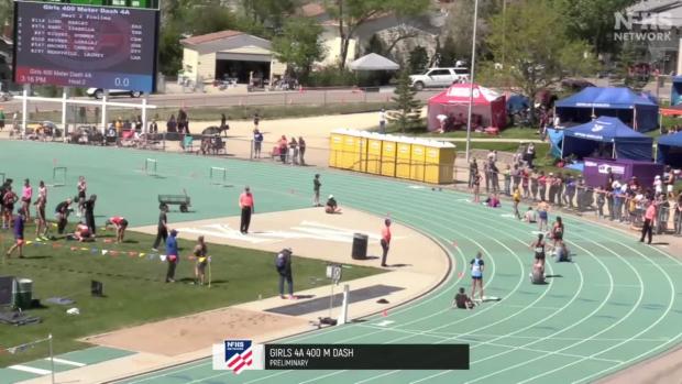 4A Girls 400 Prelims Heat 2