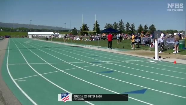 3A Girls 200 Prelims Heat 2