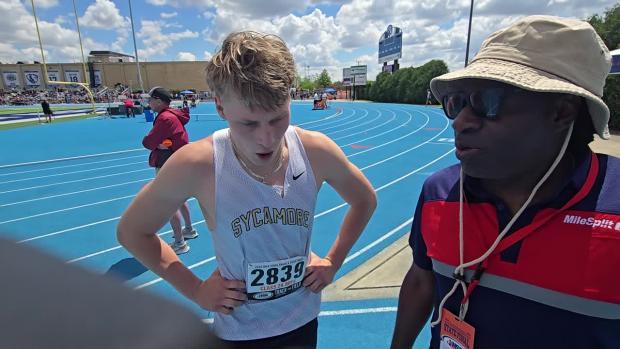 Aidan Wyzard advances in 100 and his team is ready