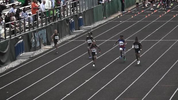 10 year old Boys 100 Prelims Heat 2