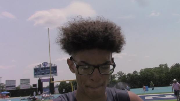 Landyn Mitchell gets surprise victory in 1A 110HH