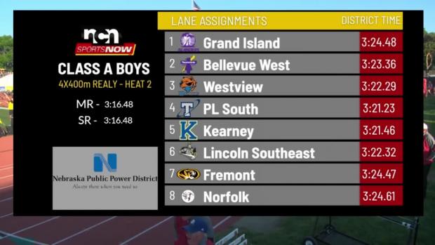 1A Boys 4x400 Relay Finals Section 2
