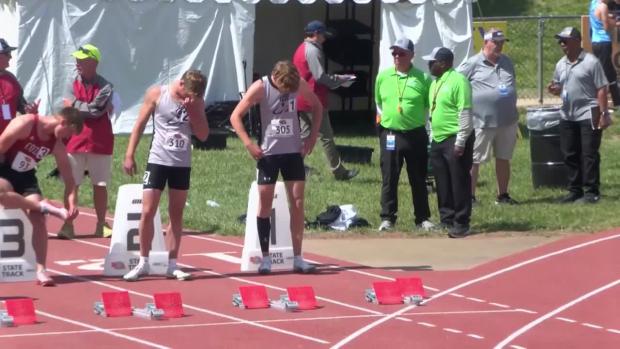 Division B Boys 100 Finals Section 1