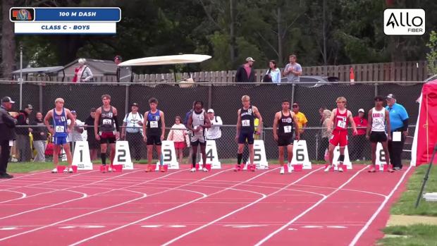 Division C Boys 100 Prelims Heat 1