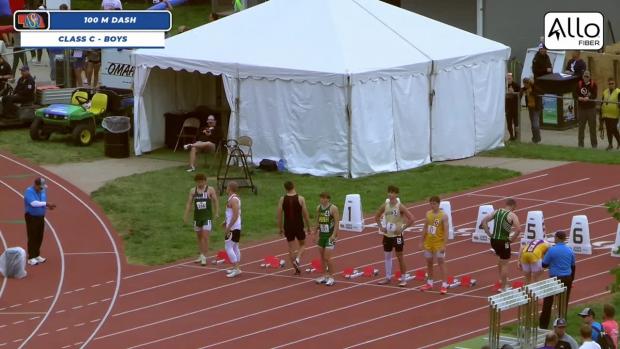 Division C Boys 100 Prelims Heat 3