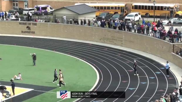 Boys 300 Hurdles Finals Section 4