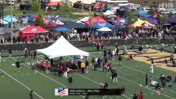 Girls 300 Hurdles Finals Section 3