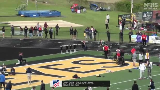 Adaptive Girls 200 Finals Section 1