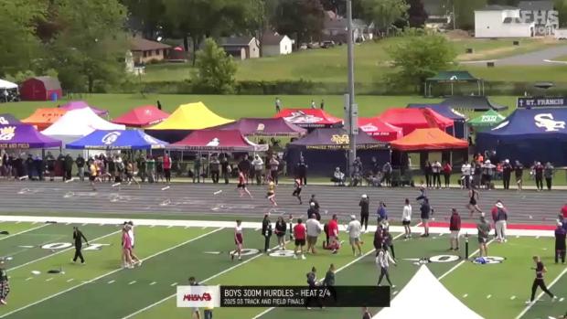 Division 3 Boys 300 Hurdles Finals Section 2