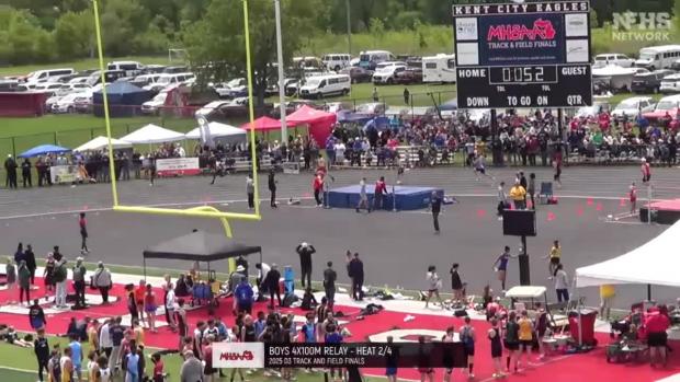 Division 3 Boys 4x100 Relay Finals Section 2