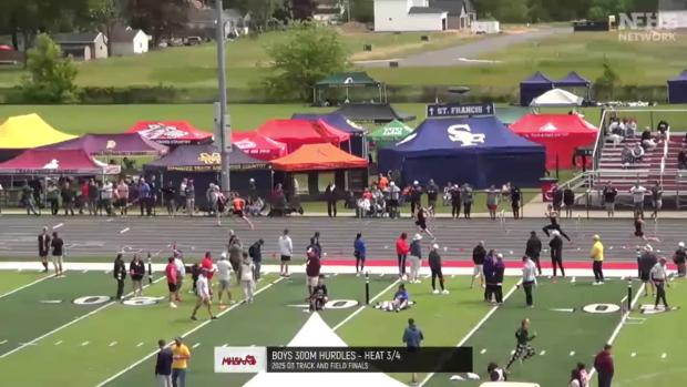 Division 3 Boys 300 Hurdles Finals Section 3