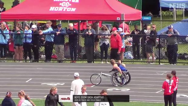 Division 3 Boys 200 Wheelchair Race Finals Section 1