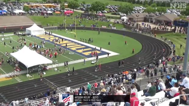 Division 4 Boys 4x100 Relay Finals Section 4