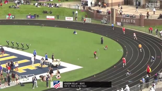 Division 4 Boys 4x400 Relay Finals Section 1