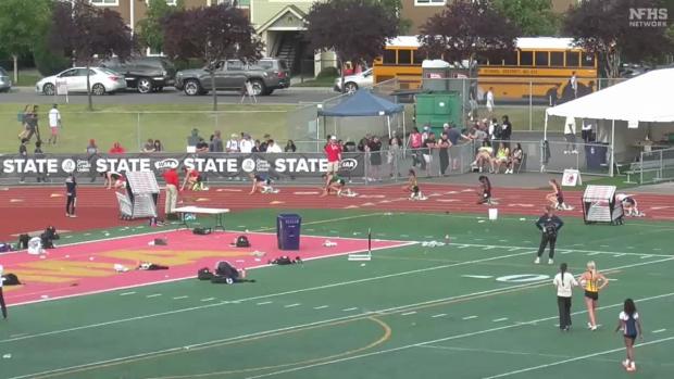 4A Girls 200 Prelims Heat 4