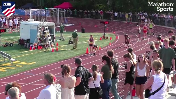 Varsity Girls 400 Hurdles Finals Section 3