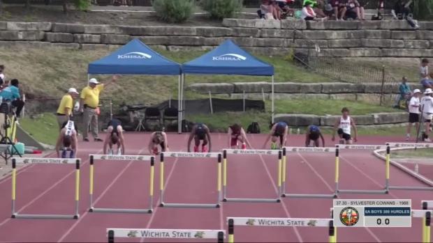 6A Boys 300 Hurdles Finals Section 1