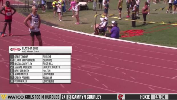 4A Boys 400 Finals Section 1