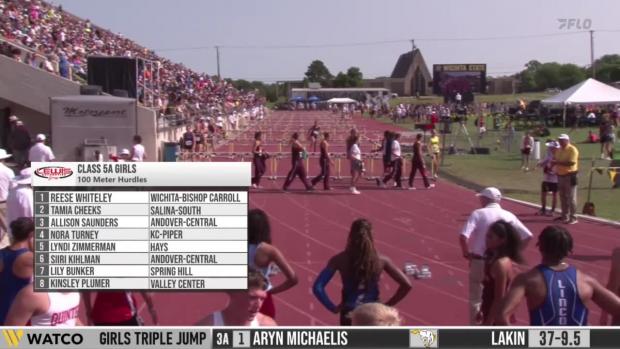 5A Girls 100 Hurdles Finals Section 1