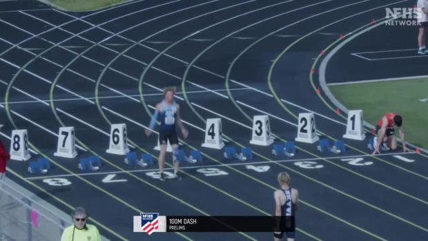 5A Boys 100 Prelims Heat 1