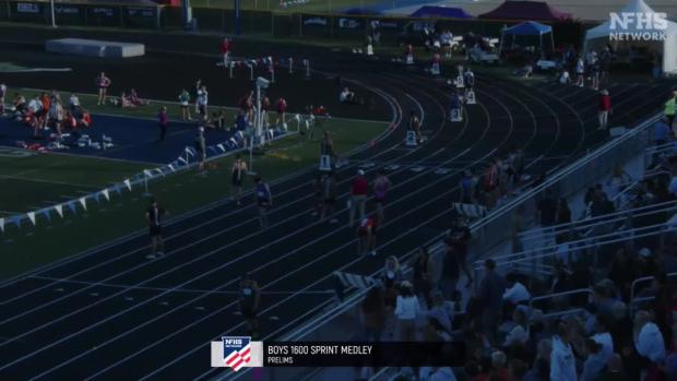 5A Boys Sprint Medley Relay Finals Section 1