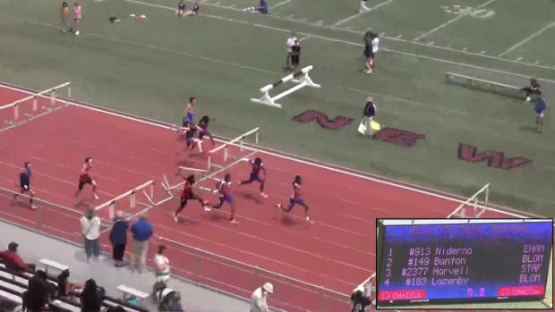 Boys 110 Hurdles Finals Section 1