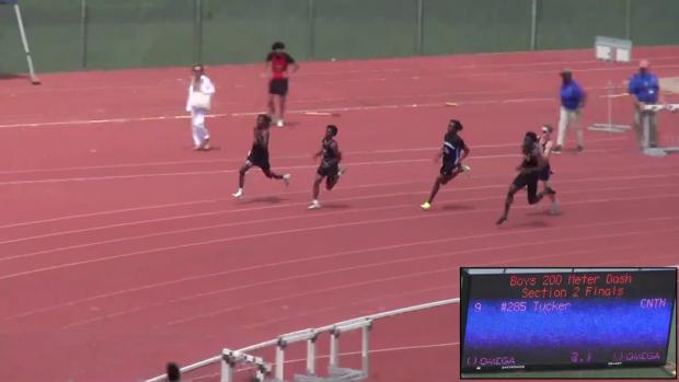 Boys 200 Finals Section 2