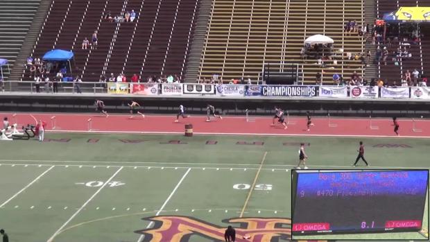 Boys 300 Hurdles Finals Section 1