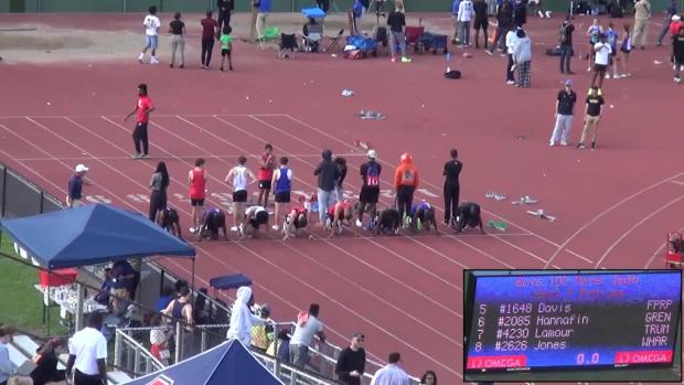 Boys 100 Prelims Heat 7