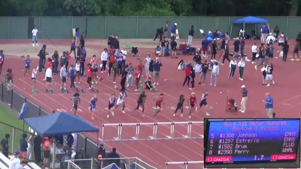 Boys 110 Hurdles Finals Section 1