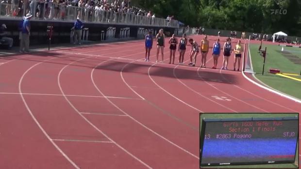 Girls 1600 Finals Section 1