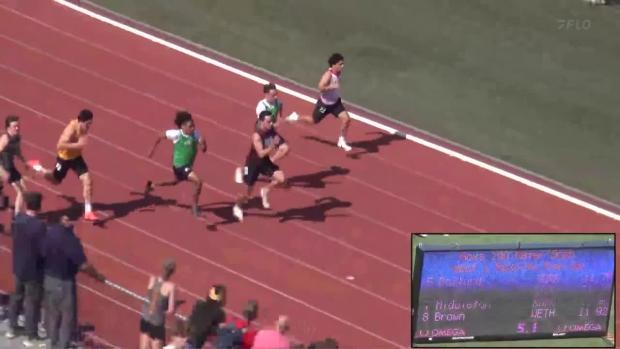 Boys 100 Prelims Heat 2