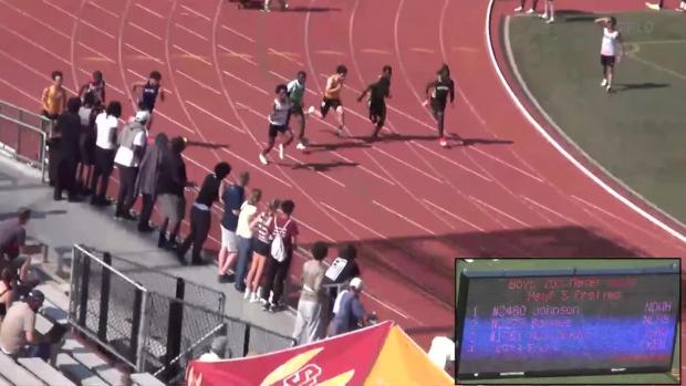 Boys 100 Prelims Heat 5