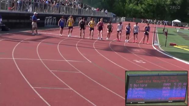 Boys 1600 Finals Section 1