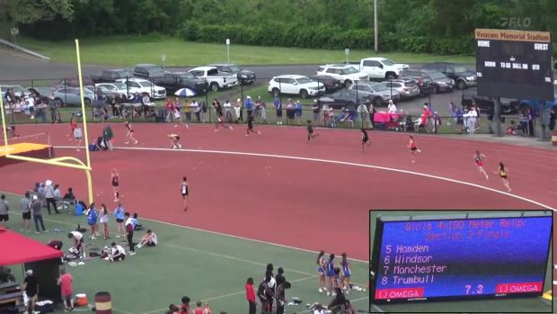 Girls 4x100 Relay Finals Section 3