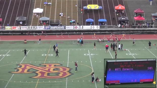 Girls 300 Hurdles Finals Section 3