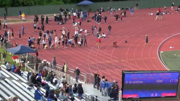 Class M Boys 100 Finals Section 1